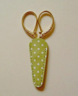 Embroidery Scissor Case Green