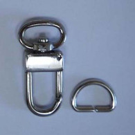 Snap Hook 1/2in Silver 2/pkg