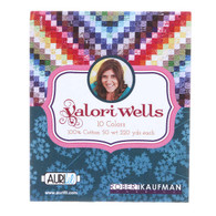 Aurifil Cotton 50 wt 10 Small Spools Thread Collection by Valori Wells