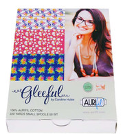 Aurifil Cotton 50 wt 10 Small Spools Gleeful Thread Collection by Carolina Hulse