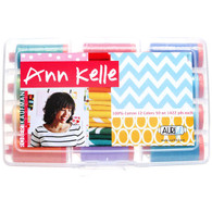 Aurifil Cotton 50 wt 12 Large Spools Thread Collection by Ann Kelle