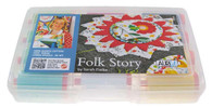 Aurifil Cotton 50 wt 12 Large Spools Folk Story Thread Collection by Sarah Fielke