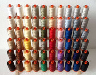 Aurifil Cotton 28 wt Thread Assortment Tappo Go Version Easel