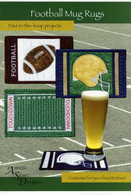 Football Mug Rugs with CD