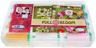 Aurifil Cotton 40 wt 12 Large Spools by Barbara Persing and Mary Hoover Full Bloom Collection