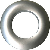 Grommets 25mm Round 8/pkg Matte Silver