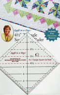 4-1/2in Triangle Square Up Ruler