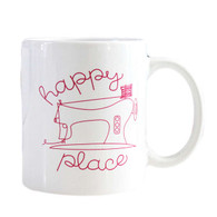 Happy Place Mug - Magenta