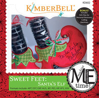 Sweet Feet: Santa's Elf Machine Embroidery CD