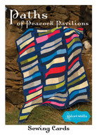 Paths of Peacock Pavilions Sewing Card Pattern