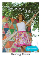 Everyday Skirt Sewing Card Pattern