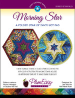 Morning Star: A Folded Star of David Hot Pad Pattern