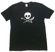 Sewing Skull Short Sleeve T-Shirt Large