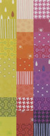 2-1/2in Sushi Roll L's Modern Basics Warm Color Set 42 Pieces