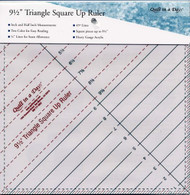 9.5in Triangle Square Up Ruler