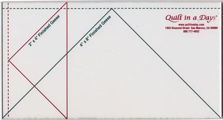 4 in x 8 in Large Flying Geese Ruler