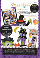 Oh The Possibilities For Halloween: Companion Machine Embroidery CD
