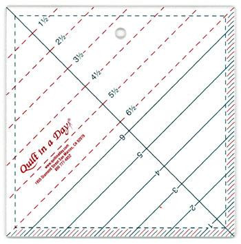 6.5 in Triangle Square Up Ruler