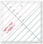 6.5 in Triangle Square Up Ruler