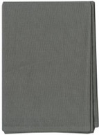 Solid Plain Weave Tea Towel 20in x 28in Grey