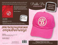 Popup Puffy Foam Font with CD