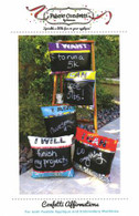 Confetti Affirmations Machine Embroidery and Fusible Applique CD