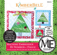 Machine Embroider by Number: Trees Machine Embroidery CD
