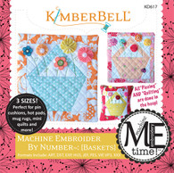 Machine Embroider by Number: Baskets Machine Embroidery CD