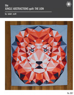 Jungle Abstractions Quilt The Lion Pattern