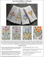 Texas Prairie Wildflowers Embroidery CD