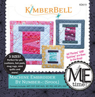 Machine Embroider by Number Spool Machine Embroidery CD