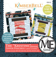 The Kristine Zipper Pouches Spool Large and Jumbo Machine Embroidery CD