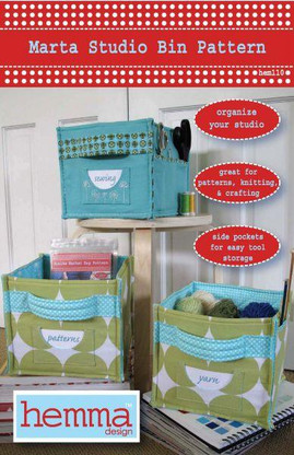 Marta Studio Bin Pattern