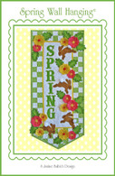 Spring Wall Hanging Embroidery Design CD