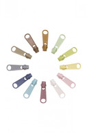 Zipper Pull Set - LIGHTS - 12 #4.5 pulls