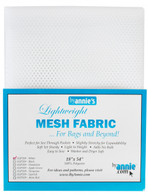 Lightweight Mesh Fabric White 18in x 54in