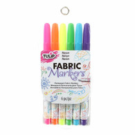 Fine Tip Primary Neon Markers 6/pkg