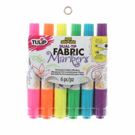 Dual Tip Primary Neon Markers 6/pkg