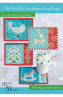 Old World Christmas Mug Rugs In the Hoop with CD