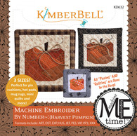 Machine Embroider by Number: Harvest Pumpkin CD