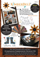 Oh the Possibilities for Fall! Companion Machine Embroidery CD