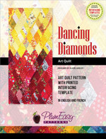 Dancing Diamonds Art Quilt Pattern