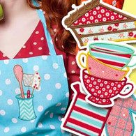 OESD Retro Mod Kitchen Appliques Machine Embroidery CD