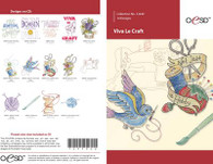 OESD Viva Le Craft Machine Embroidery CD