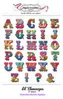 Lil' Elemenopea Alphabet Machine Embroidery CD