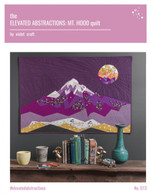 Elevated Abstractions Mt Hood Quilt