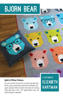 Bjorn Bear Quilt and Pillow Pattern