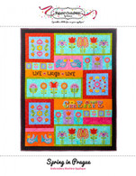 Spring in Prague Machine Embroidery Applique CD