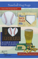 Baseball Mug Rugs with CD