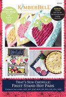That's Sew Chenille: Fruit Stand Hot Pads Machine Embroidery CD